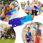 Jucarie de apa pentru copii, Rezervor de 1500 ml, Maner de transport, Pentru Piscina/Plaja, Embo, 3 ani+, Bleumarin, Lungime 44 cm - imagine 6