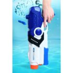 Pistol cu Apa pentru Copii, Rezervor, Pentru Piscina/Plaja, Embo, 6ani+, Albastru/Multicolor, 2000ML - imagine 5