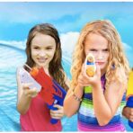 Jucarie de apa pentru copii, Rezervor, Pentru Piscina/Plaja, Embo, 6ani+, Bleumarin/Rosu, 300ML - imagine 5