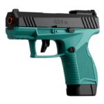 Pistol de jucarie GX4 cu Ejectie, Embo, de Explozie de buzunar, Makara BLOWBACK, Gloante Moi pentru Copii, 15 x 13 x 3.5 cm, Negru Verde