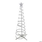Pom spiralat cu leduri, Embo, 135 Led, 1.8 M