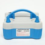 Pompa Electrica de Umflat Baloane, Embo, cu Doua Iesiri, 220V, Putere 680W, Accesorii petrecere, Albastru-Gri - imagine 2