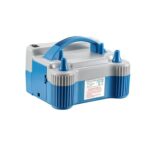 Pompa Electrica Pentru Umflat Baloane, 700 W, Doua Capete de Umflat, din Plastic, Albastru - imagine 6