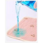 Prosop Absorbant, Embo, din Bumbac, 25 x 25 cm, Model Cirese, cu Agatatoare, Roz - imagine 5