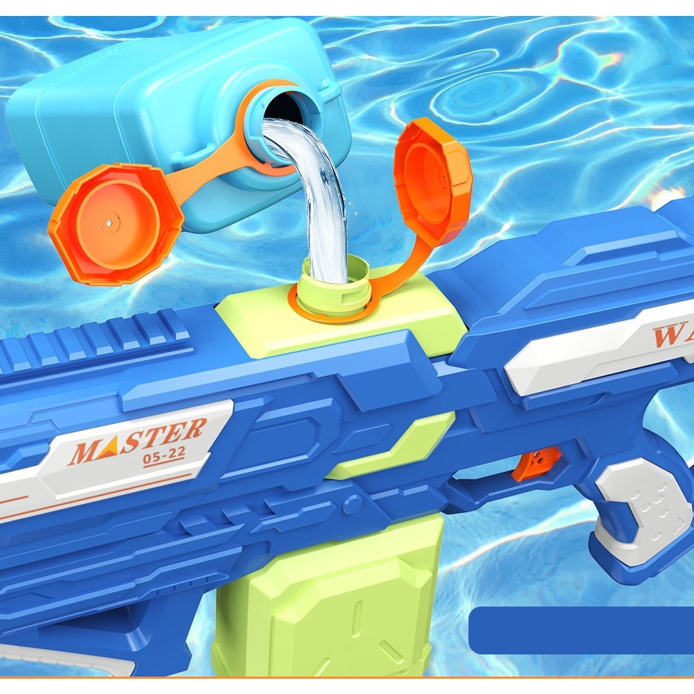 qs811-1461-electric-burst-water-gun-gun-body-water-bottle-capacity-800ml-water-bottle-capacity-600ml-63f339becfe6f Jucarie de apa pentru copii, Rezervor 600ml, Embo, 14ani+, cu baterie 1500mAh, Electric Burst, Albastru/Verde, 800ML - imagine 6