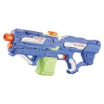Jucarie de apa pentru copii, Rezervor 600ml, Embo, 14ani+, cu baterie 1500mAh, Electric Burst, Albastru/Verde, 800ML
