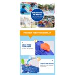 Jucarie de apa pentru copii, Rezervor, Pentru Piscina/Plaja, Embo, 6ani+, Albastru, 300ML - imagine 2