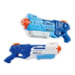 Pistol cu Apa pentru Copii, Rezervor, Pentru Piscina/Plaja, Embo, 6ani+,  Albastru, 990ML - imagine 2