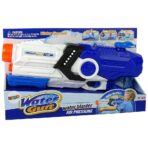 Pistol cu Apa pentru Copii, Rezervor, Pentru Piscina/Plaja, Embo, 6ani+, Albastru/Multicolor, 2000ML - imagine 3
