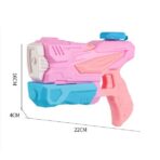 Pistol cu Apa pentru Copii, Rezervor, Pentru Piscina/Plaja, Embo, 6ani+,  3 duze, Roz, 300ML - imagine 5