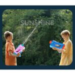 Jucarie de apa pentru copii, Rezervor, Pentru Piscina/Plaja, Embo, 6ani+, Quick Fill, Albastru, 600ML - imagine 8