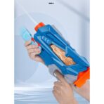 Jucarie de apa pentru copii, Rezervor, Pentru Piscina/Plaja, Embo, 6ani+, Quick Fill, Albastru, 600ML - imagine 9