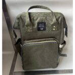 Rucsac Multifunctional pentru Mamici, Embo, din Panza Oxford, Compartimentare Multipla, Impermeabil, 43 x 18 x 26 cm, Verde Army - imagine 5