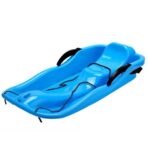 Sanie, Embo, din Plastic, +3 Ani, 87 x 40 x 17.5 cm, cu Frana si Franghie, pentru Adulti si Copii, Albastru - imagine 2