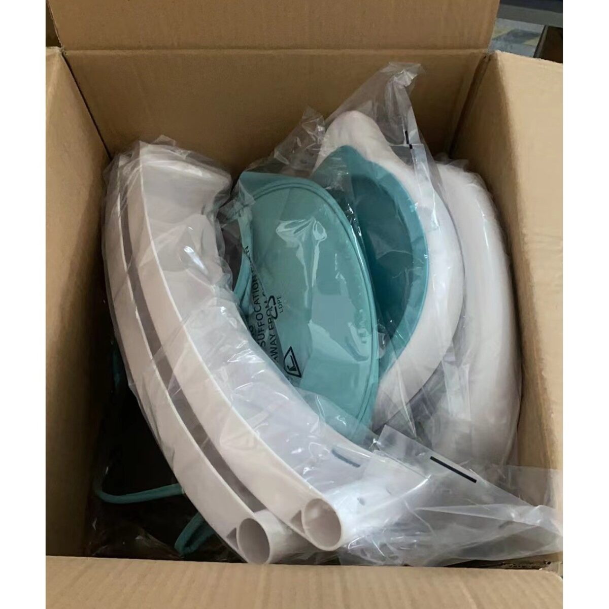 Scaun de Masa Pliabil 3in1, Embo, Reglabil, Multifunctional, 3 Pozitii, Masuta si Husa Detasabile, Centura de Siguranta, Albastru - imagine 7