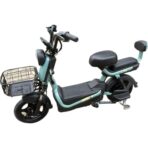 Scuter Electric KG, Saige, Fara Permis, Motor 500W, Baterie 48V20Ah, Autonomie 60km, 153x40x85 cm, Viteza Maxima 25km/h, Verde - imagine 3