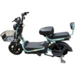 Scuter Electric KG, Saige, Fara Permis, Motor 500W, Baterie 48V20Ah, Autonomie 60km, 153x40x85 cm, Viteza Maxima 25km/h, Verde - imagine 4