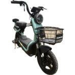 Scuter Electric KG, Saige, Fara Permis, Motor 500W, Baterie 48V20Ah, Autonomie 60km, 153x40x85 cm, Viteza Maxima 25km/h, Verde - imagine 8