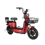 Scuter Electric KUGE, Saige, Fara Permis, Motor 500W, Baterie 48V20Ah, Autonomie 60km, 153x40x85 cm, Viteza Maxima 25km/h, Rosu - imagine 2