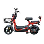 Scuter Electric KUGE, Saige, Fara Permis, Motor 500W, Baterie 48V20Ah, Autonomie 60km, 153x40x85 cm, Viteza Maxima 25km/h, Rosu