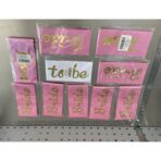 Set 10 Panglici Bride to Be si Team Bride, Embo, din Panza, Alb/Roz - imagine 5