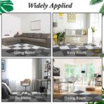 Set 10 Piese Covor tip Puzzle, Embo, Spuma EVA, Pufos, 30 x 30 x 1 cm, Gri - imagine 2