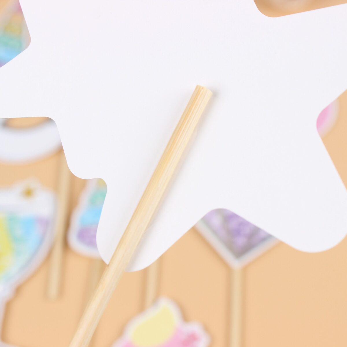 Set 12 Accesorii pentru Petrecere, Embo, Props pentru Photo Corner, Tema Aniversare Copii, Multicolor - imagine 3