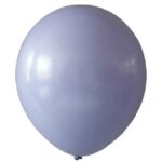 Set 12 Baloane, Embo, din Latex Macaroon, 30 cm, Gri