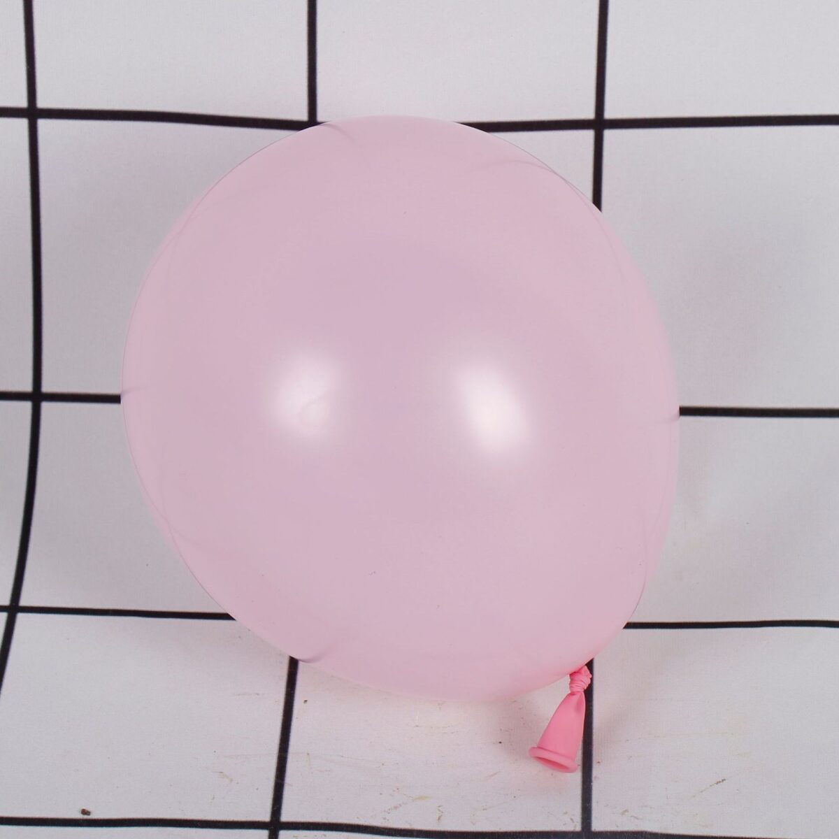 Set 12 Baloane, Embo, din Latex Macaroon, 30 cm, Roz - imagine 3