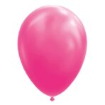 Set 12 Baloane, Embo, din Latex Standard, 13 cm, Roz