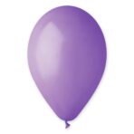 Set 12 Baloane, Embo, din Latex Standard, 25 cm, Mov