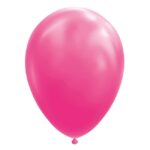 Set 12 Baloane, Embo, din Latex Standard, 25 cm, Roz
