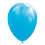 Set 12 Baloane, Embo, din Latex Standard, 30 cm, Albastru Deschis - imagine 6