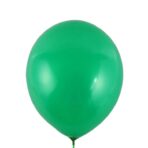 Set 12 Baloane, Embo, din Latex Standard, 30 cm, Verde - imagine 2