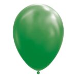 Set 12 Baloane, Embo, din Latex Standard, 30 cm, Verde Inchis