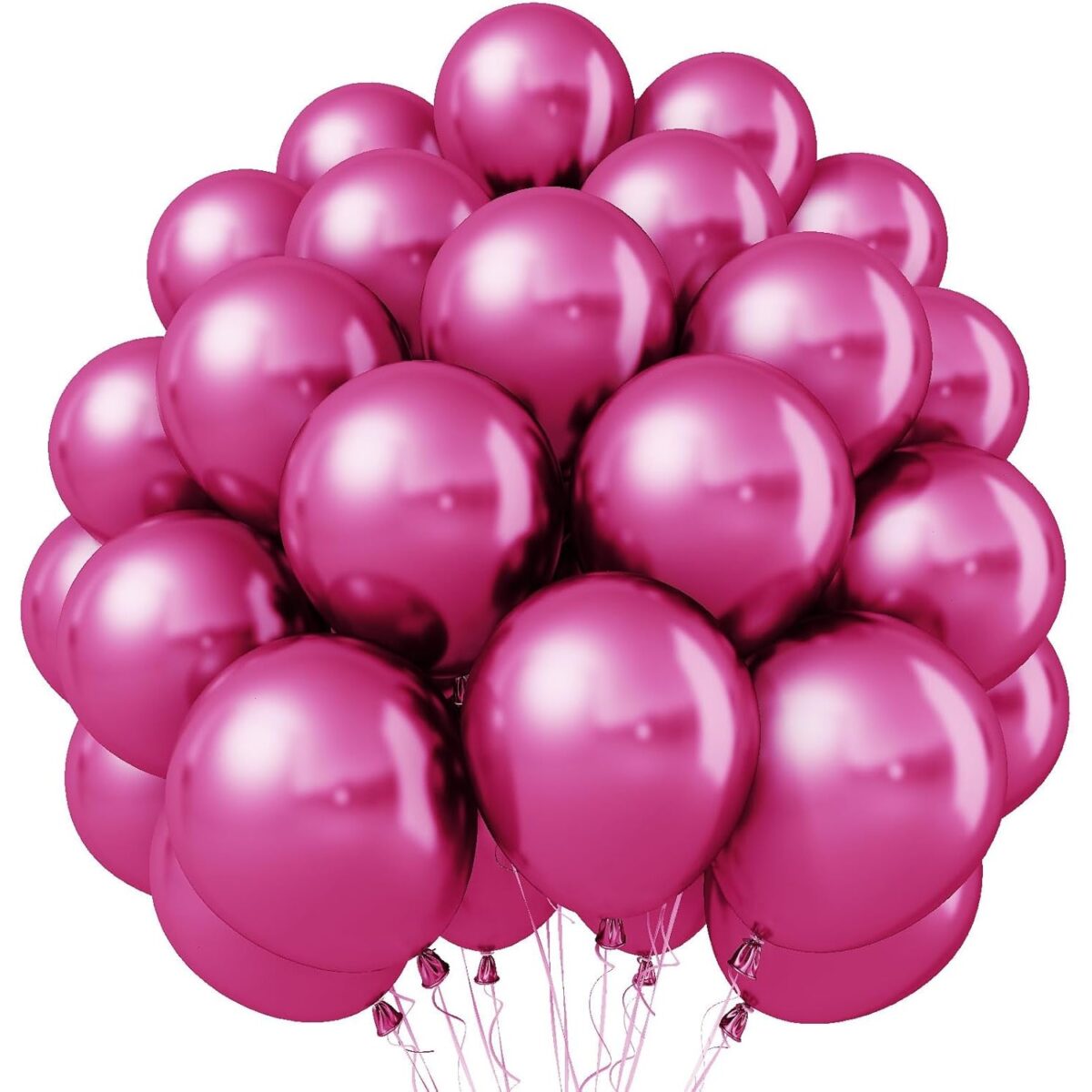 set-12-baloane-latex-cheome-13-cm-fuchsia-6913a2f21bcb2 Set 12 Baloane, Embo, din Latex Chrome, 13 cm, Fucsia - imagine 3