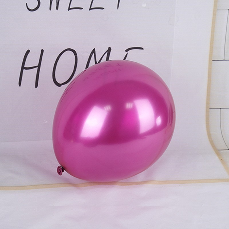 set-12-baloane-latex-cheome-13-cm-fuchsia-6913a2f2437d8 Set 12 Baloane, Embo, din Latex Chrome, 13 cm, Fucsia - imagine 5