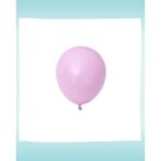 Set 12 Baloane, Embo, din Latex Macaroon, 30 cm, Fuchsia - imagine 2