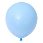 Set 12 Baloane, Embo, din Latex Macaroon, 30 cm, Bleu