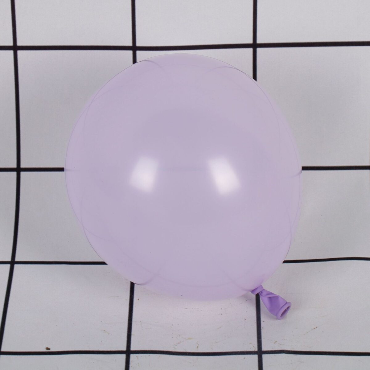 Set 12 Baloane, Embo, din Latex Macaroon, 30 cm, Mov - imagine 3