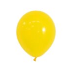 Set 12 Baloane, Embo, din Latex Standard, 30 cm, Galben - imagine 7