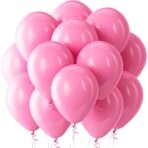Set 12 Baloane, Embo, din Latex Standard, 30 cm, Roz - imagine 2