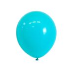 Set 12 Baloane, Embo, din Latex Standard, 30 cm, Turcoaz - imagine 5