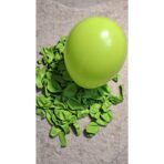 Set 12 Baloane, Embo, din Latex Standard, 30 cm, Verde Lime - imagine 3