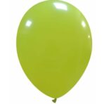 Set 12 Baloane, Embo, din Latex Standard, 30 cm, Verde Lime