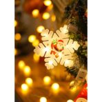 Set 6 decoratiuni de Craciun luminoase, Embo - imagine 6