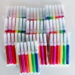 Set 6 Markere Colorate, Embo, pentru Hartie Mini Imprimanta Foto Portabila, Multicolor - imagine 4