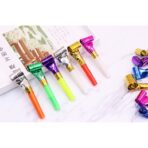 Set 6 Suflatori, Embo, pentru Petrecere, Tematica Aniversare, 8 cm, Multicolore - imagine 3