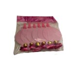 Set 6 Suflatori Happy Birthday, Embo, pentru Petrecere, Roz