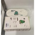 Set 7 Piese de Spalat/Uscat Biberoane, Embo, Portabil, Peri de Silicon, pentru Tetine, Suzete, Biberoane, Paie, Cutie Inclusa, 20 x 9.5 cm, Verde - imagine 6